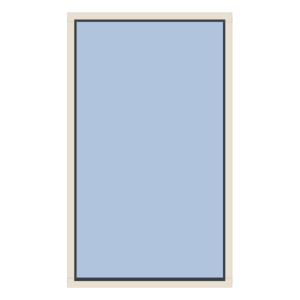 Vast glas (vast kozijn)